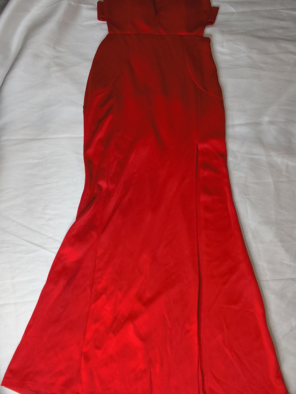 Emerald Sundae Red Mermaid Prom Dress